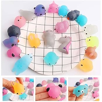 Amazon | スクイーズ セット ゴールドピンク【20PCS】ストレス